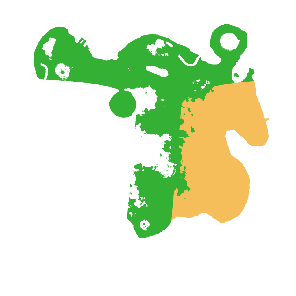 Biome Rust Map: Procedural Map, Size: 3000, Seed: 237127