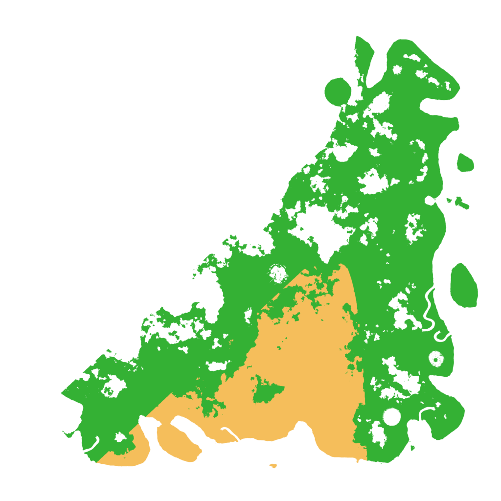 Biome Rust Map: Procedural Map, Size: 5000, Seed: 702893995