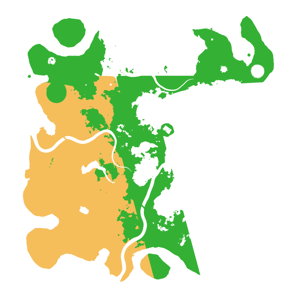Biome Rust Map: Procedural Map, Size: 4000, Seed: 2143743023