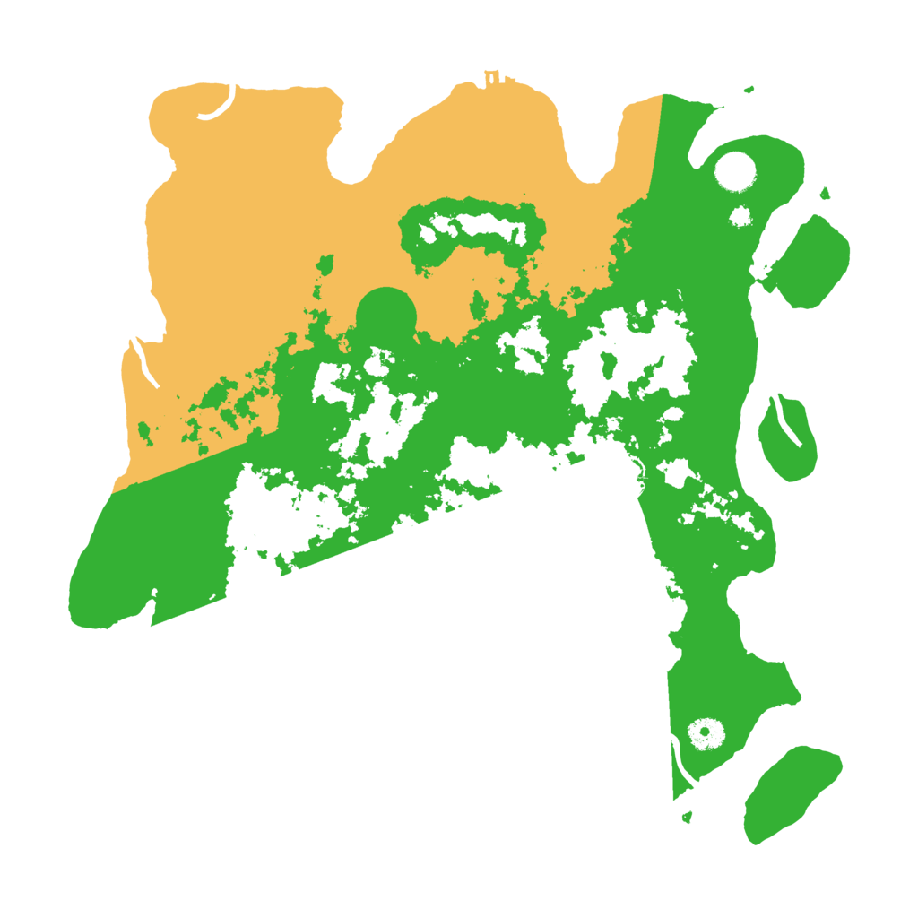 Biome Rust Map: Procedural Map, Size: 4000, Seed: 1758457