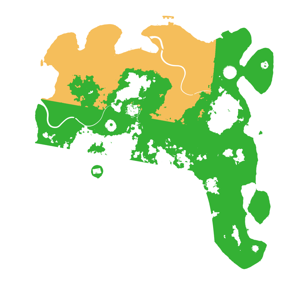 Biome Rust Map: Procedural Map, Size: 3941, Seed: 941