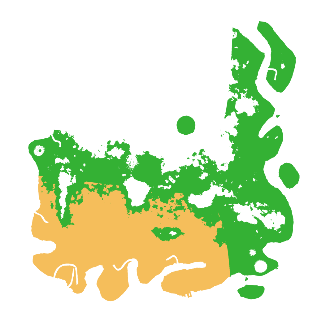 Biome Rust Map: Procedural Map, Size: 4500, Seed: 20220602