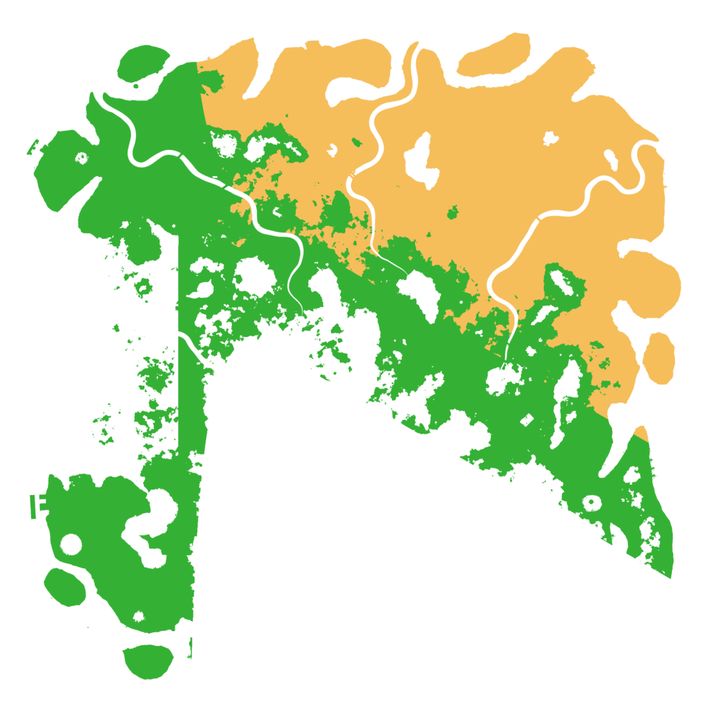 Biome Rust Map: Procedural Map, Size: 6000, Seed: 3012020