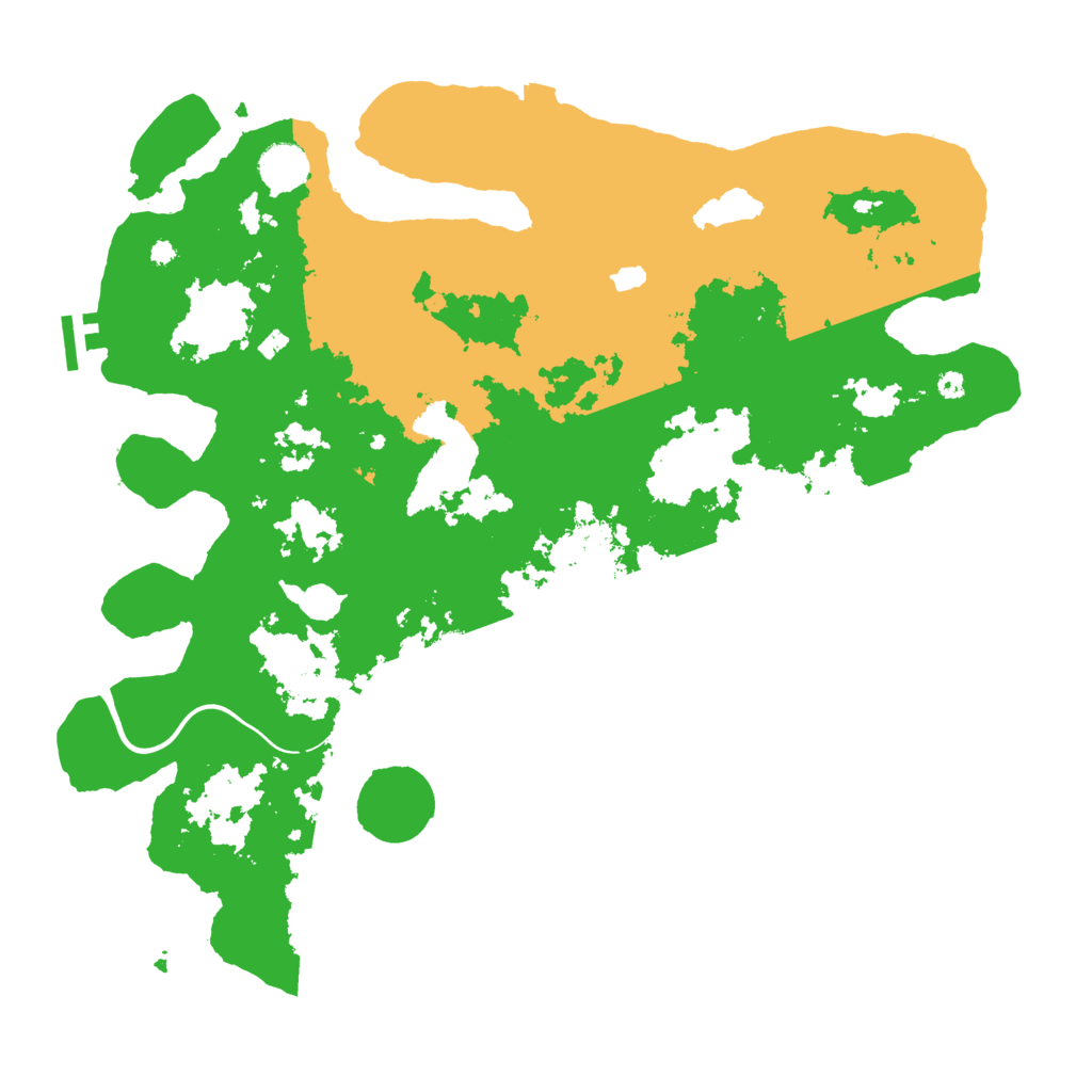 Biome Rust Map: Procedural Map, Size: 4000, Seed: 253346