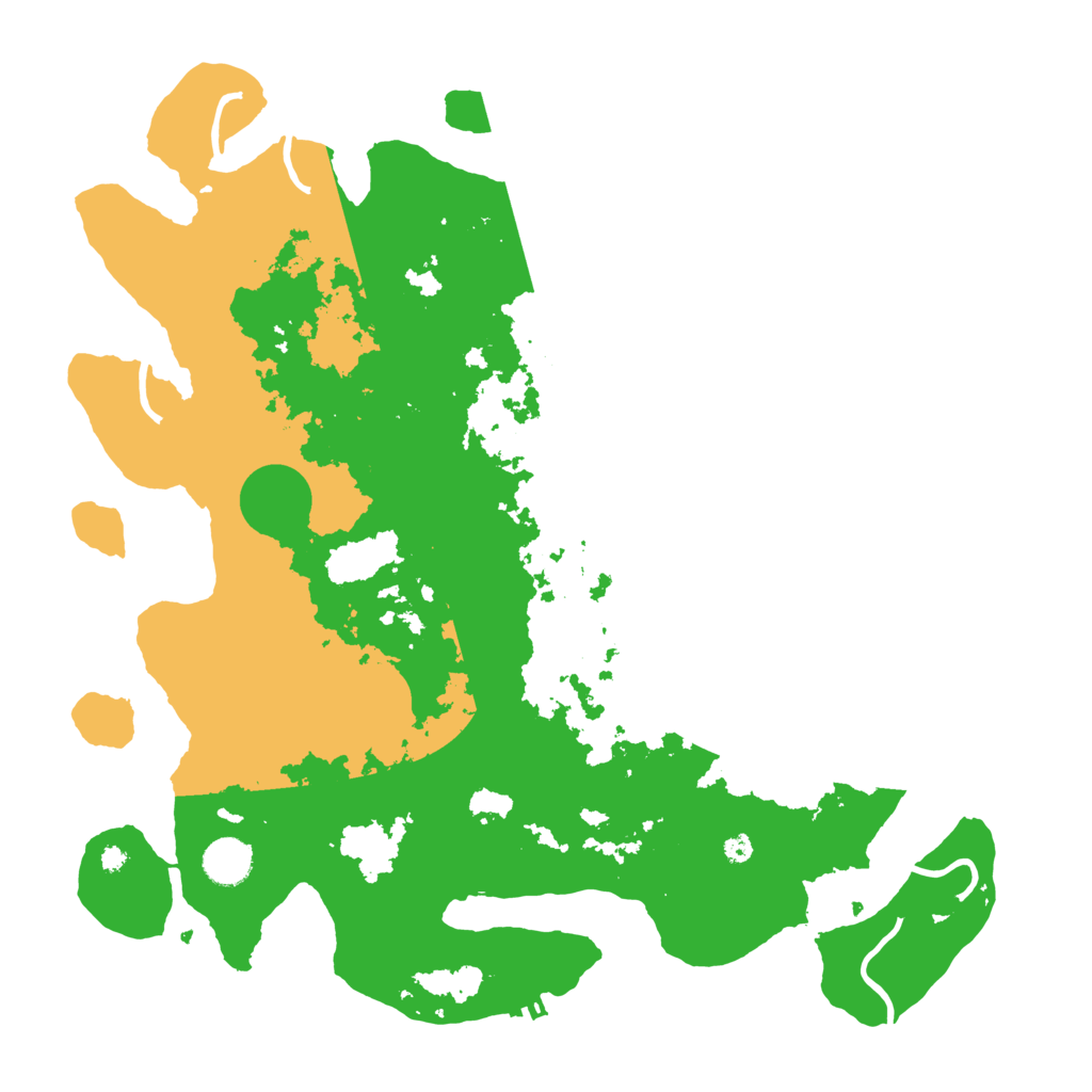 Biome Rust Map: Procedural Map, Size: 4000, Seed: 736167