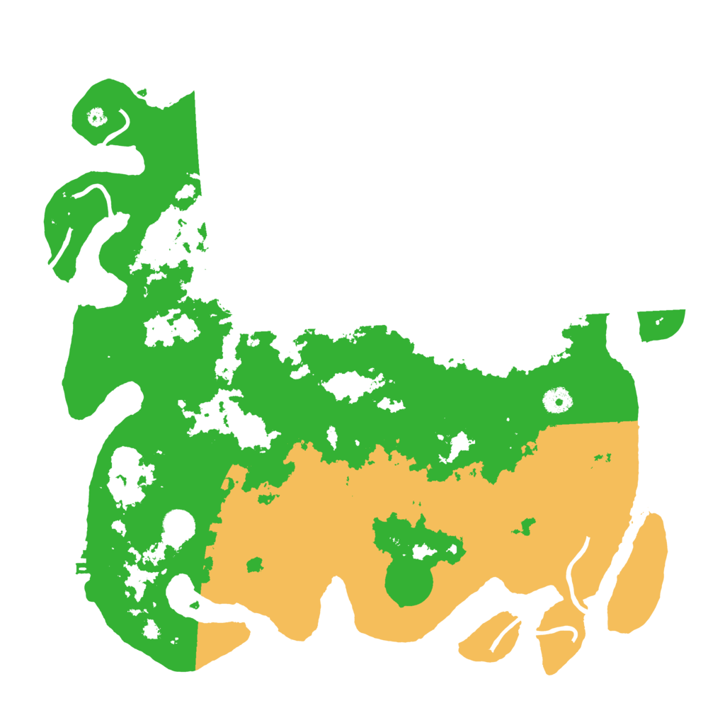 Biome Rust Map: Procedural Map, Size: 4000, Seed: 951204