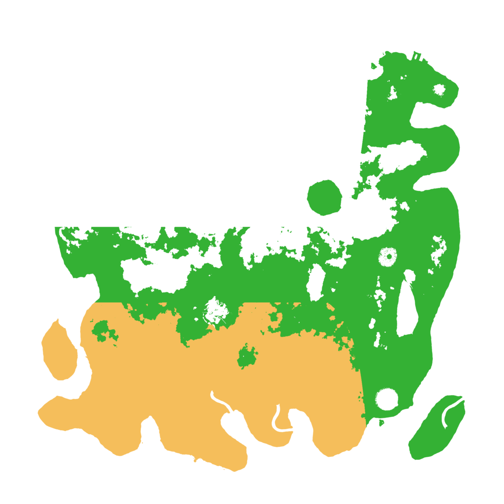 Biome Rust Map: Procedural Map, Size: 4000, Seed: 809605