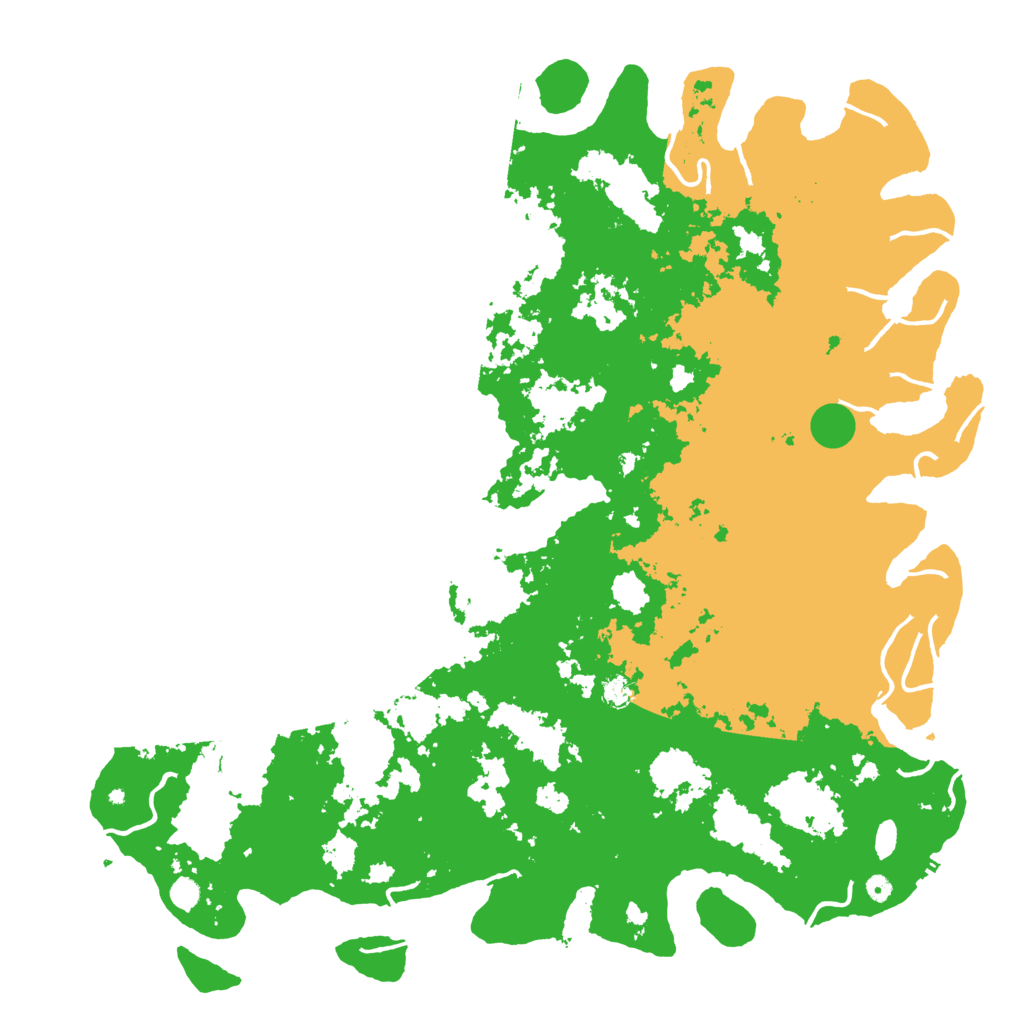 Biome Rust Map: Procedural Map, Size: 6000, Seed: 949424926