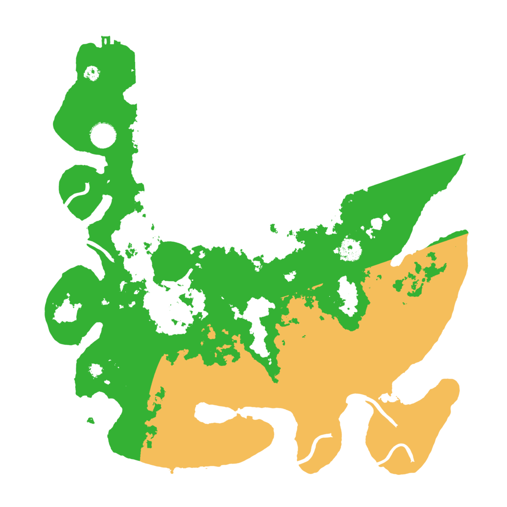 Biome Rust Map: Procedural Map, Size: 3500, Seed: 668418963