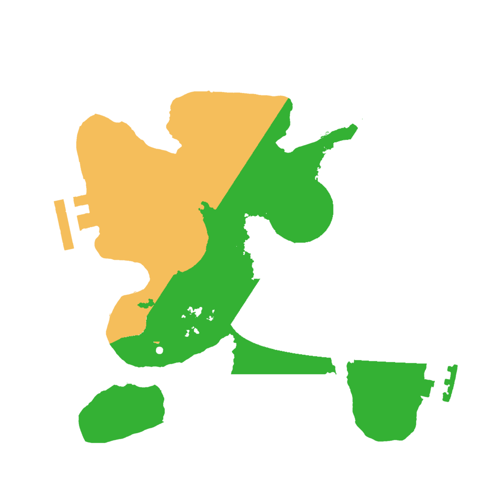 Biome Rust Map: Procedural Map, Size: 2000, Seed: 14318