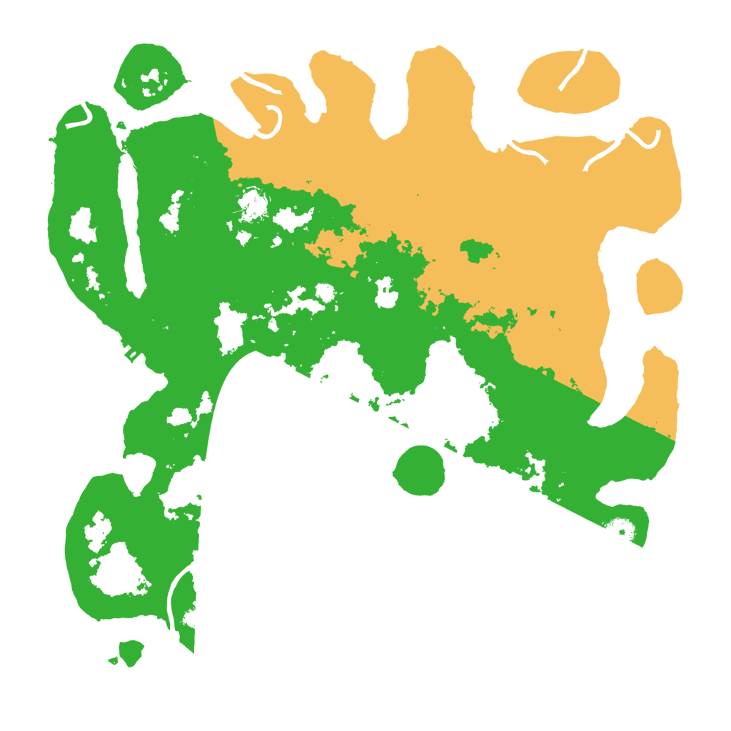 Biome Rust Map: Procedural Map, Size: 4000, Seed: 45246