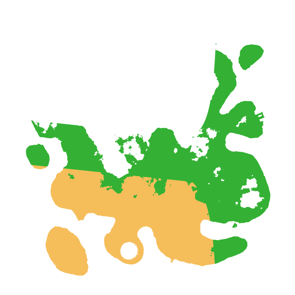 Biome Rust Map: Procedural Map, Size: 3000, Seed: 29229