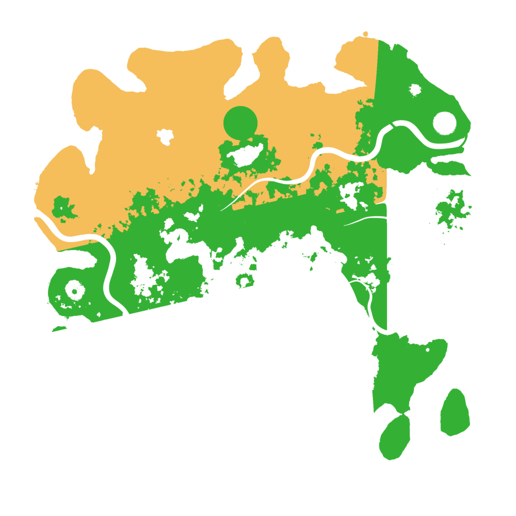 Biome Rust Map: Procedural Map, Size: 4000, Seed: 1127089228