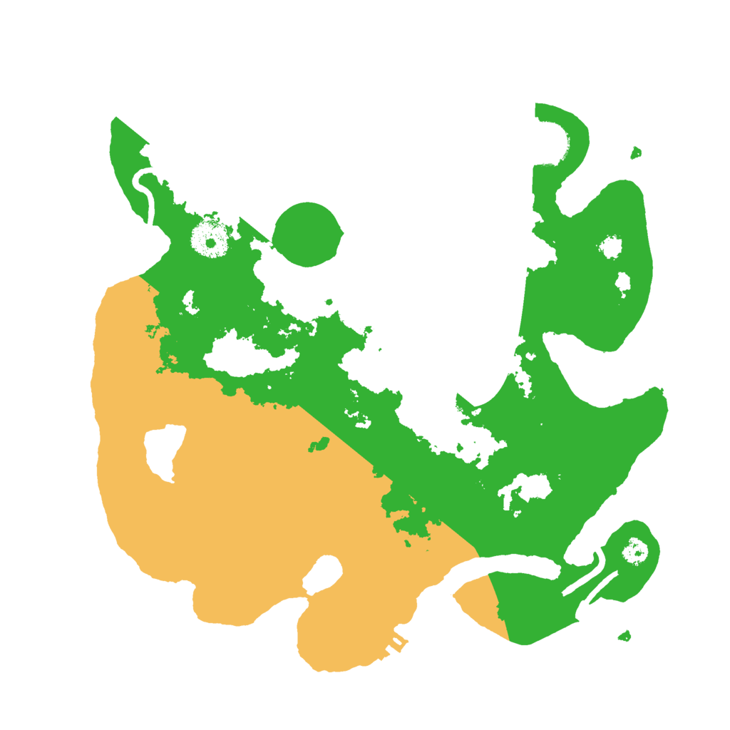 Biome Rust Map: Procedural Map, Size: 3000, Seed: 18974