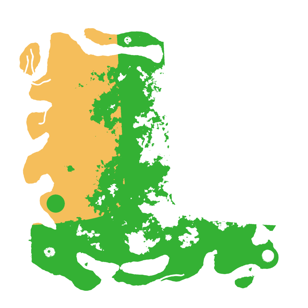 Biome Rust Map: Procedural Map, Size: 4500, Seed: 127934485