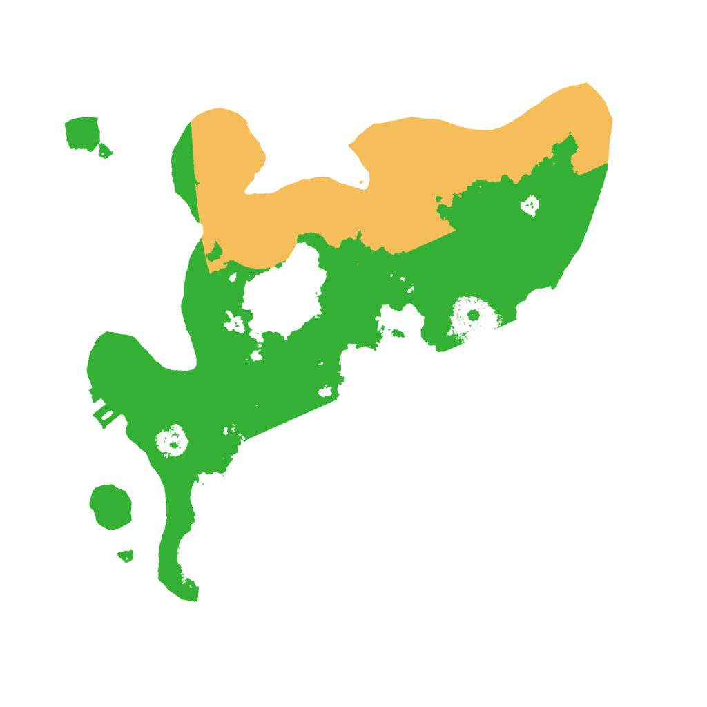 Biome Rust Map: Procedural Map, Size: 2348, Seed: 13818