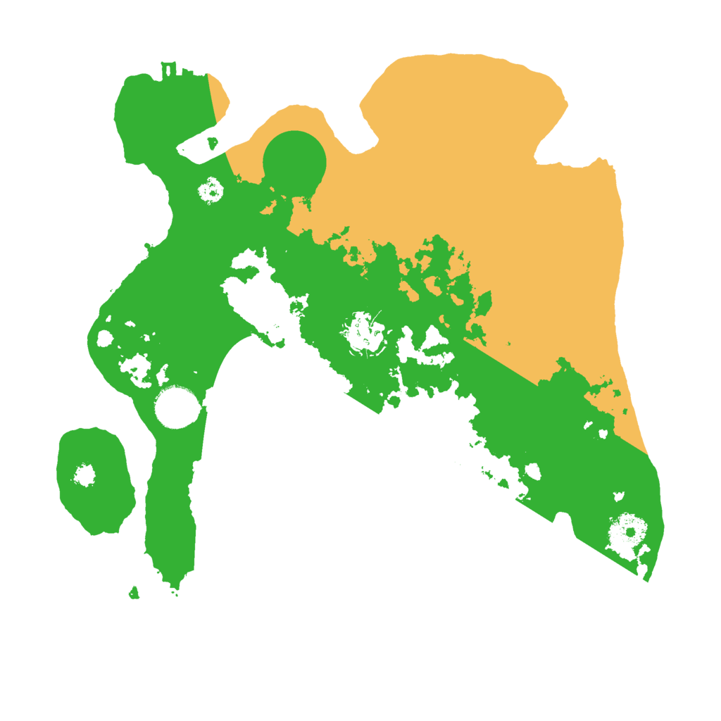 Biome Rust Map: Procedural Map, Size: 3000, Seed: 680852468