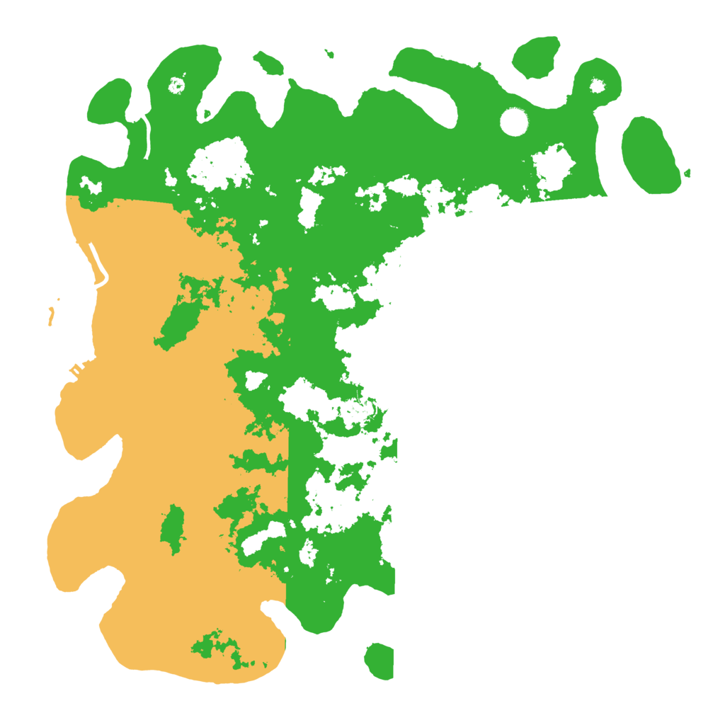 Biome Rust Map: Procedural Map, Size: 4500, Seed: 2442321