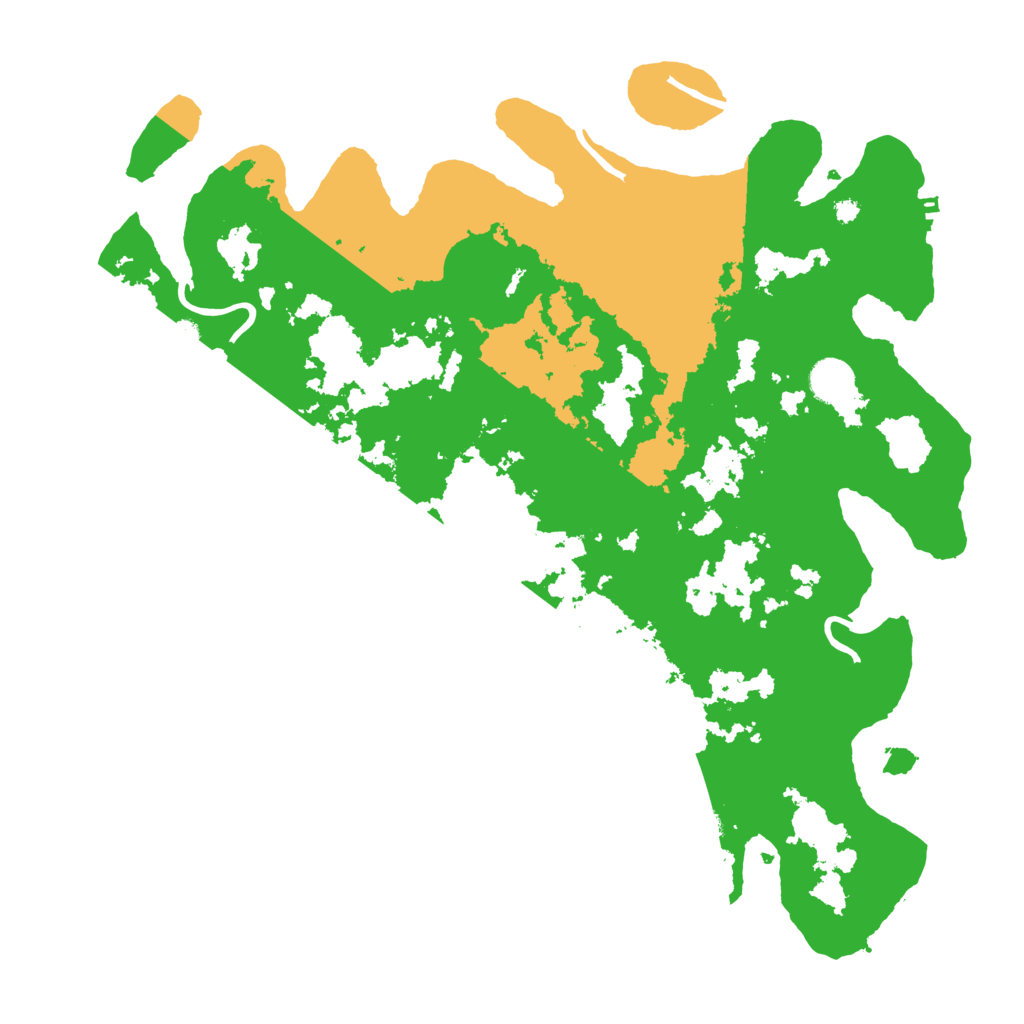 Biome Rust Map: Procedural Map, Size: 4000, Seed: 1198067625