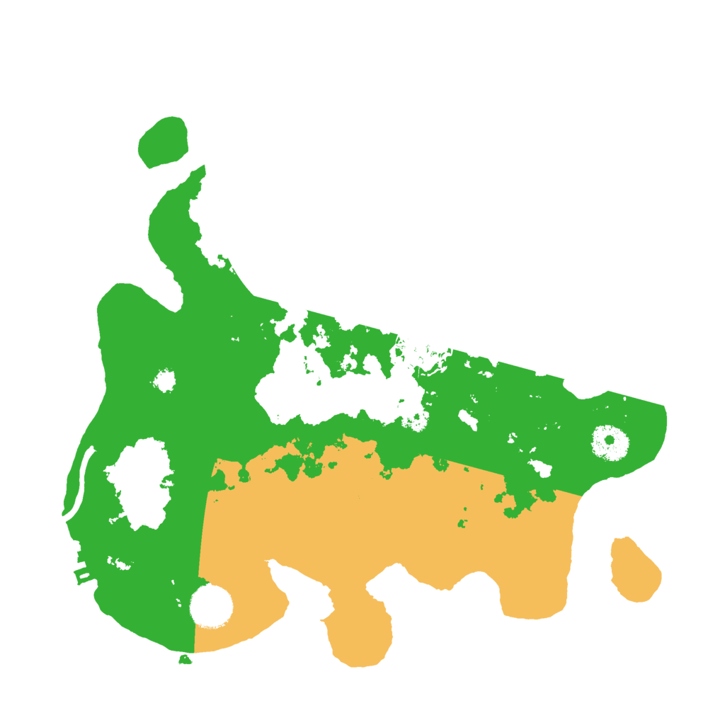 Biome Rust Map: Procedural Map, Size: 3000, Seed: 12753902