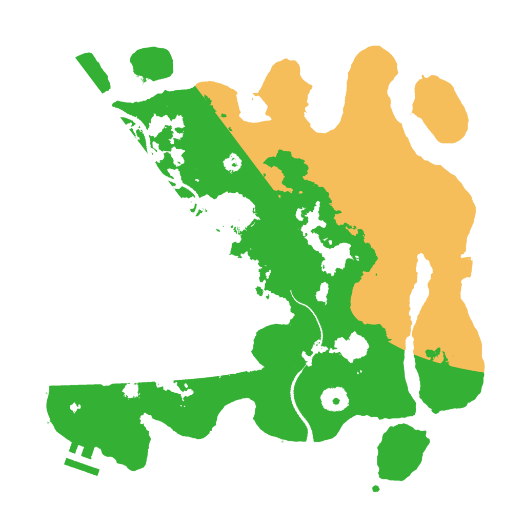 Biome Rust Map: Procedural Map, Size: 3000, Seed: 2414