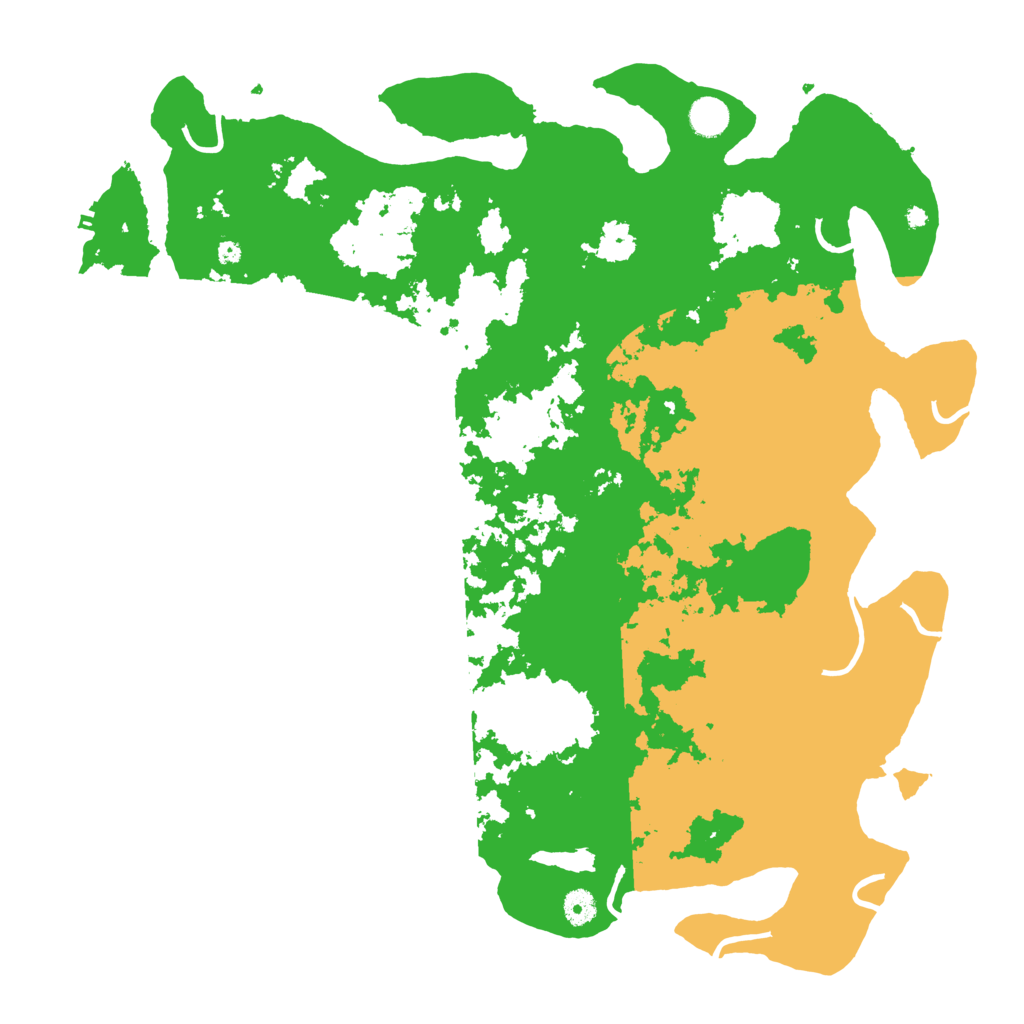 Biome Rust Map: Procedural Map, Size: 4500, Seed: 1657507678