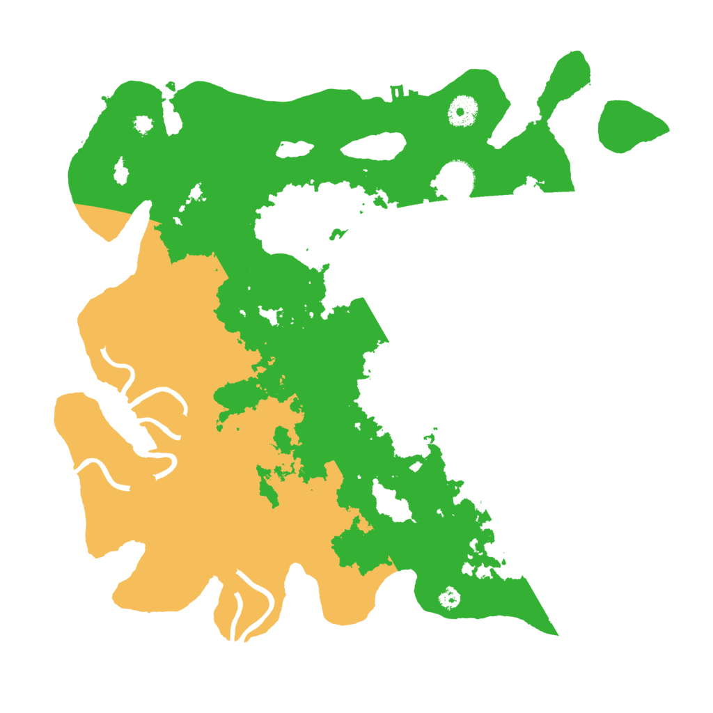 Biome Rust Map: Procedural Map, Size: 3500, Seed: 1420778196