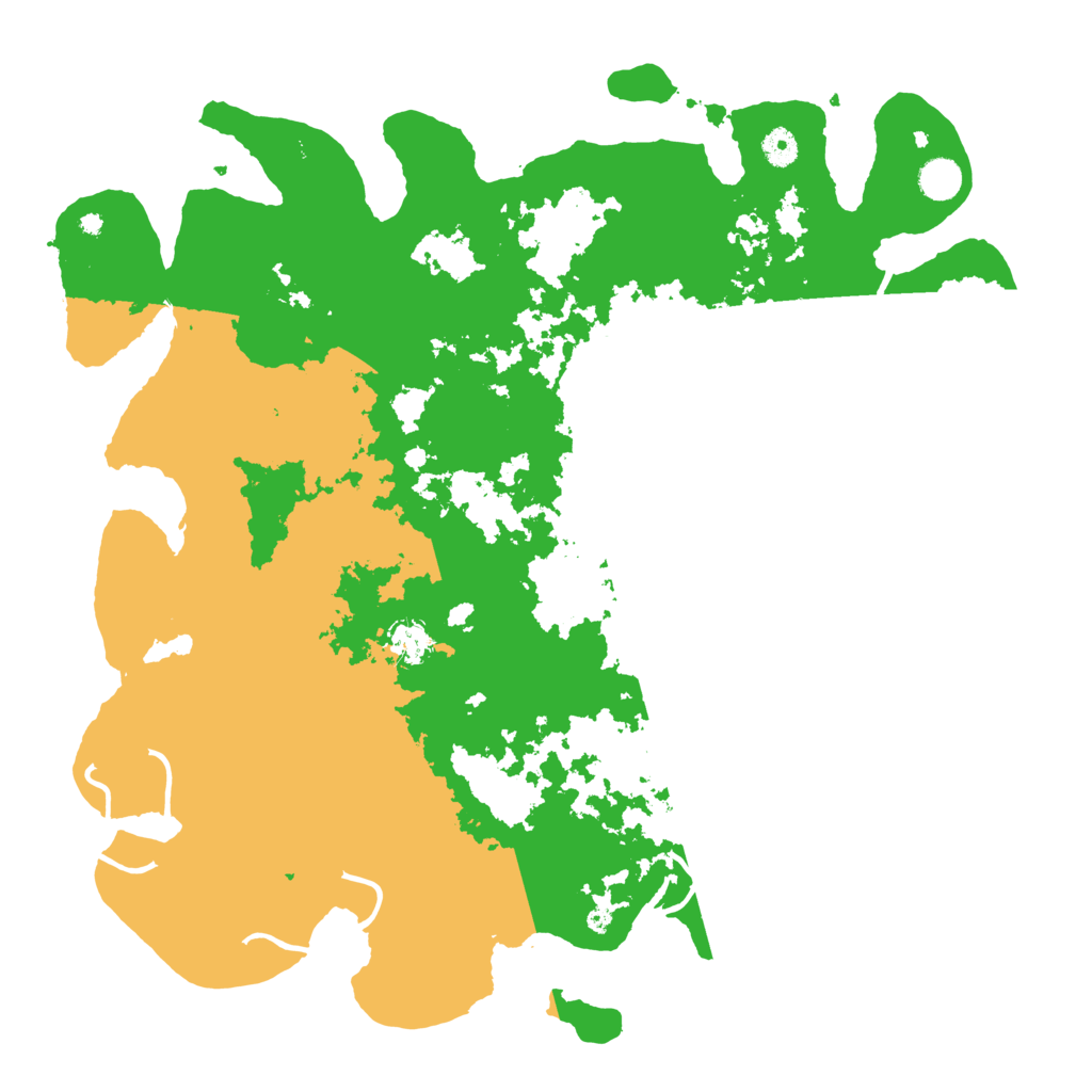Biome Rust Map: Procedural Map, Size: 4500, Seed: 686578342