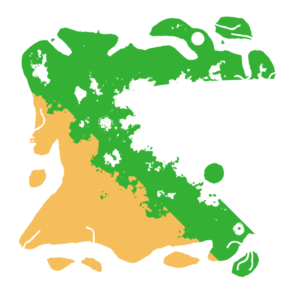 Biome Rust Map: Procedural Map, Size: 4000, Seed: 30594