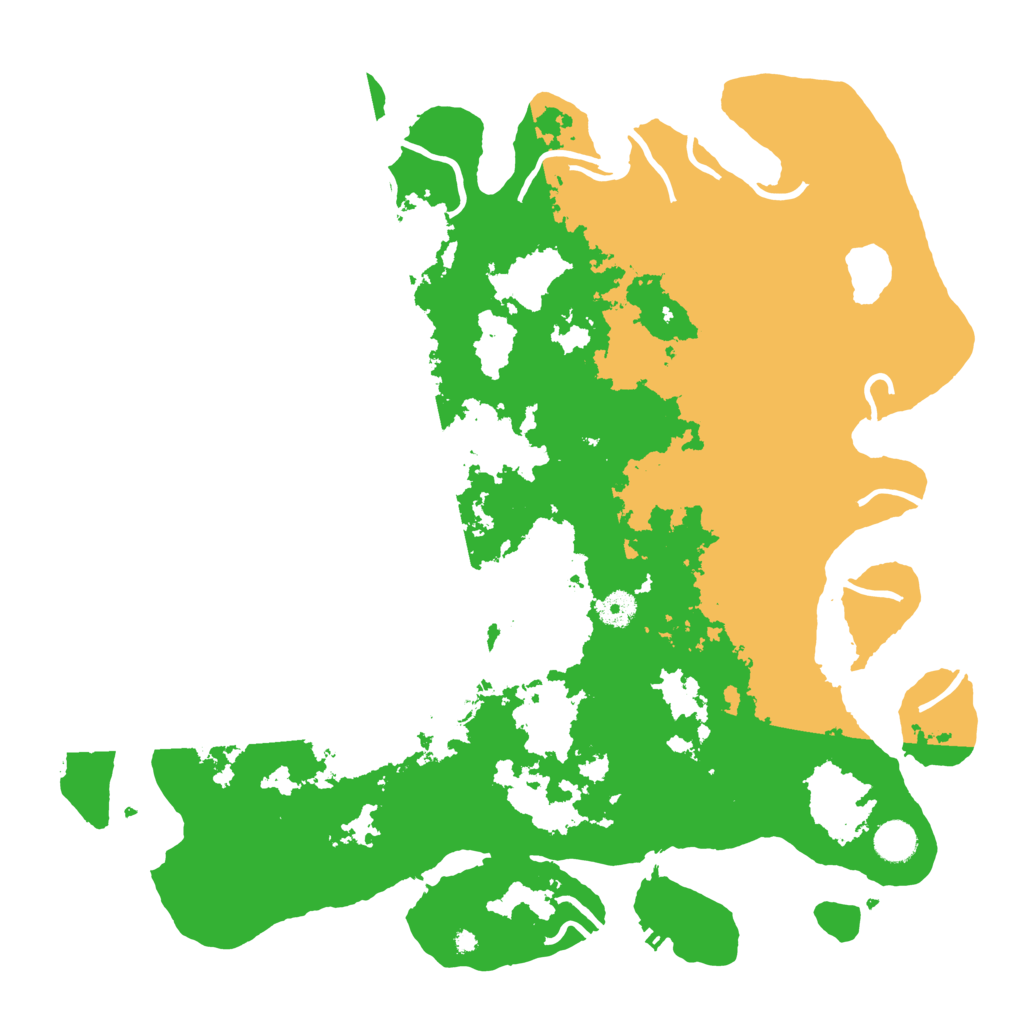 Biome Rust Map: Procedural Map, Size: 4250, Seed: 1190123486