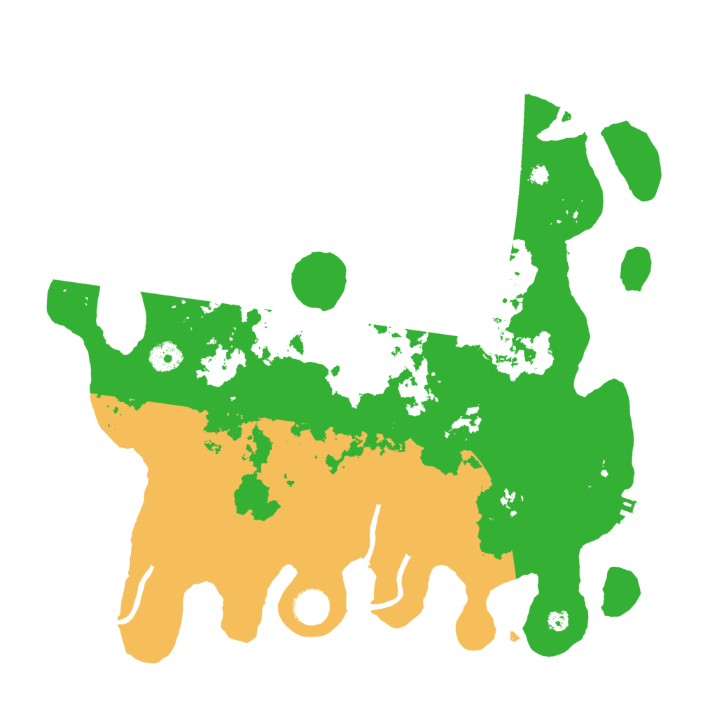 Biome Rust Map: Procedural Map, Size: 3500, Seed: 1286241589
