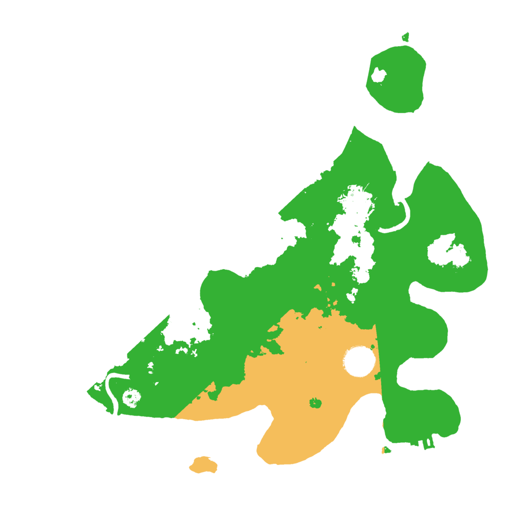 Biome Rust Map: Procedural Map, Size: 3000, Seed: 756