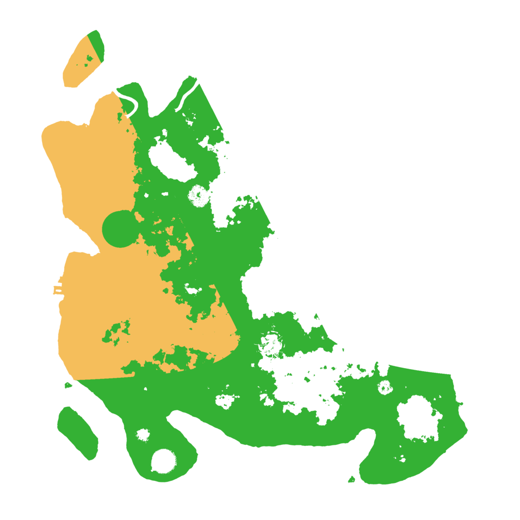 Biome Rust Map: Procedural Map, Size: 3750, Seed: 2027911457