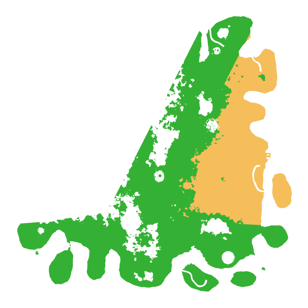 Biome Rust Map: Procedural Map, Size: 4250, Seed: 128079855