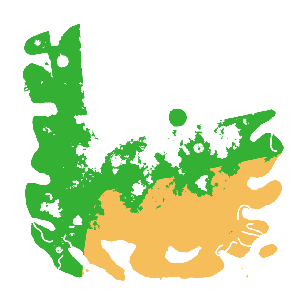 Biome Rust Map: Procedural Map, Size: 4500, Seed: 23215