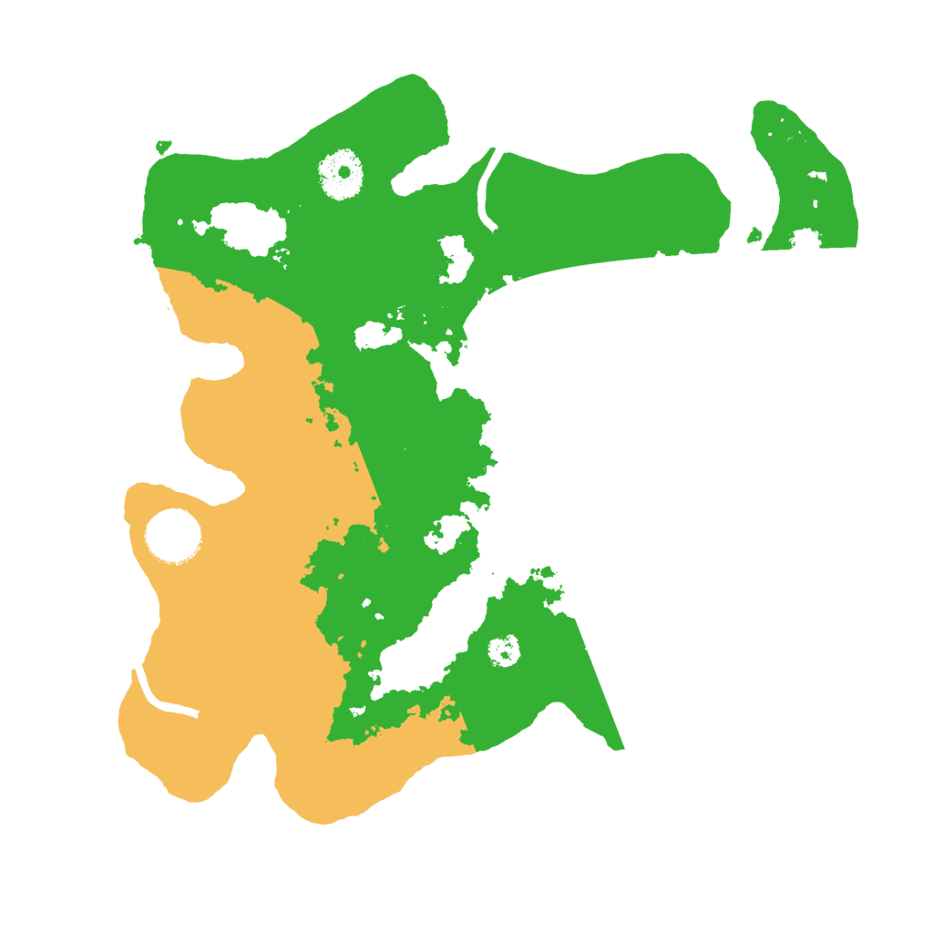 Biome Rust Map: Procedural Map, Size: 3000, Seed: 17764