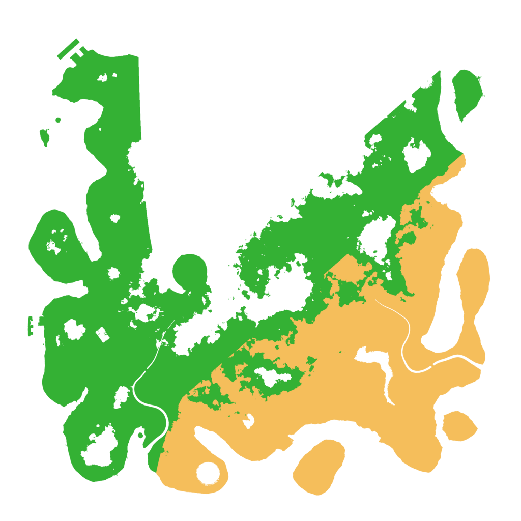 Biome Rust Map: Procedural Map, Size: 4000, Seed: 1955978059