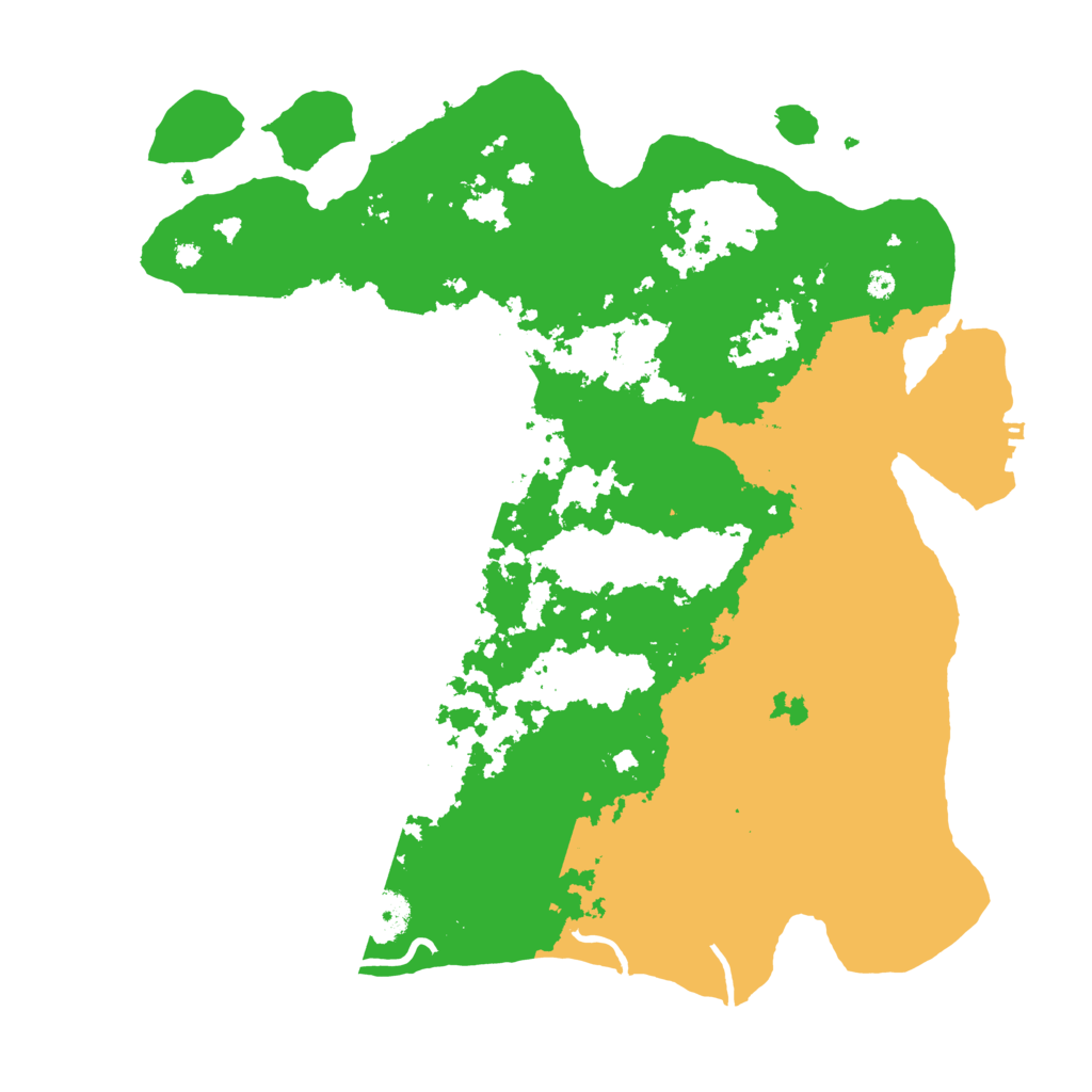Biome Rust Map: Procedural Map, Size: 4000, Seed: 1515586098