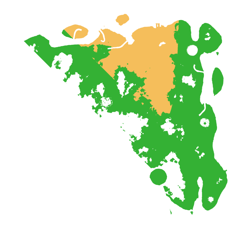 Biome Rust Map: Procedural Map, Size: 4000, Seed: 71688506