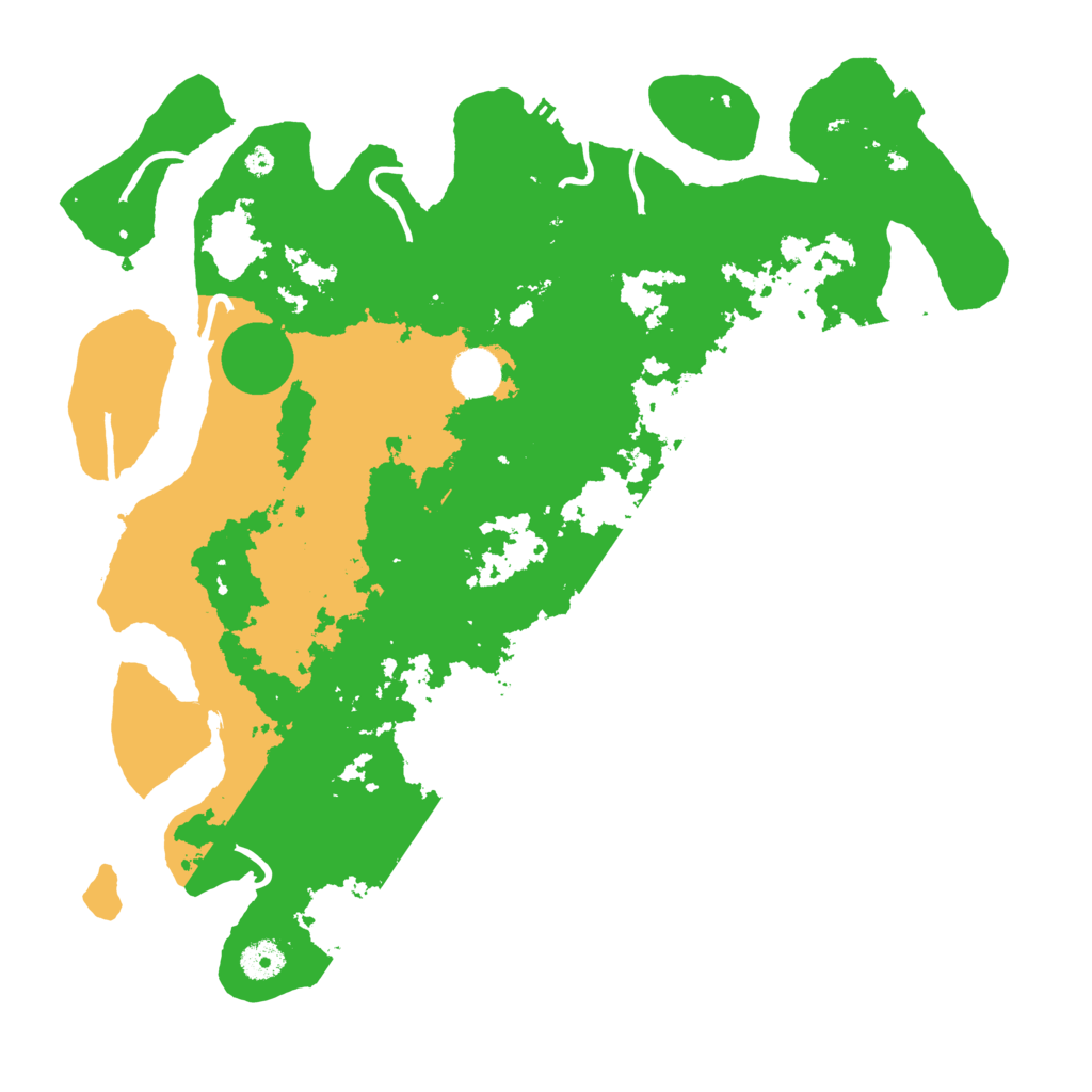 Biome Rust Map: Procedural Map, Size: 4000, Seed: 20520