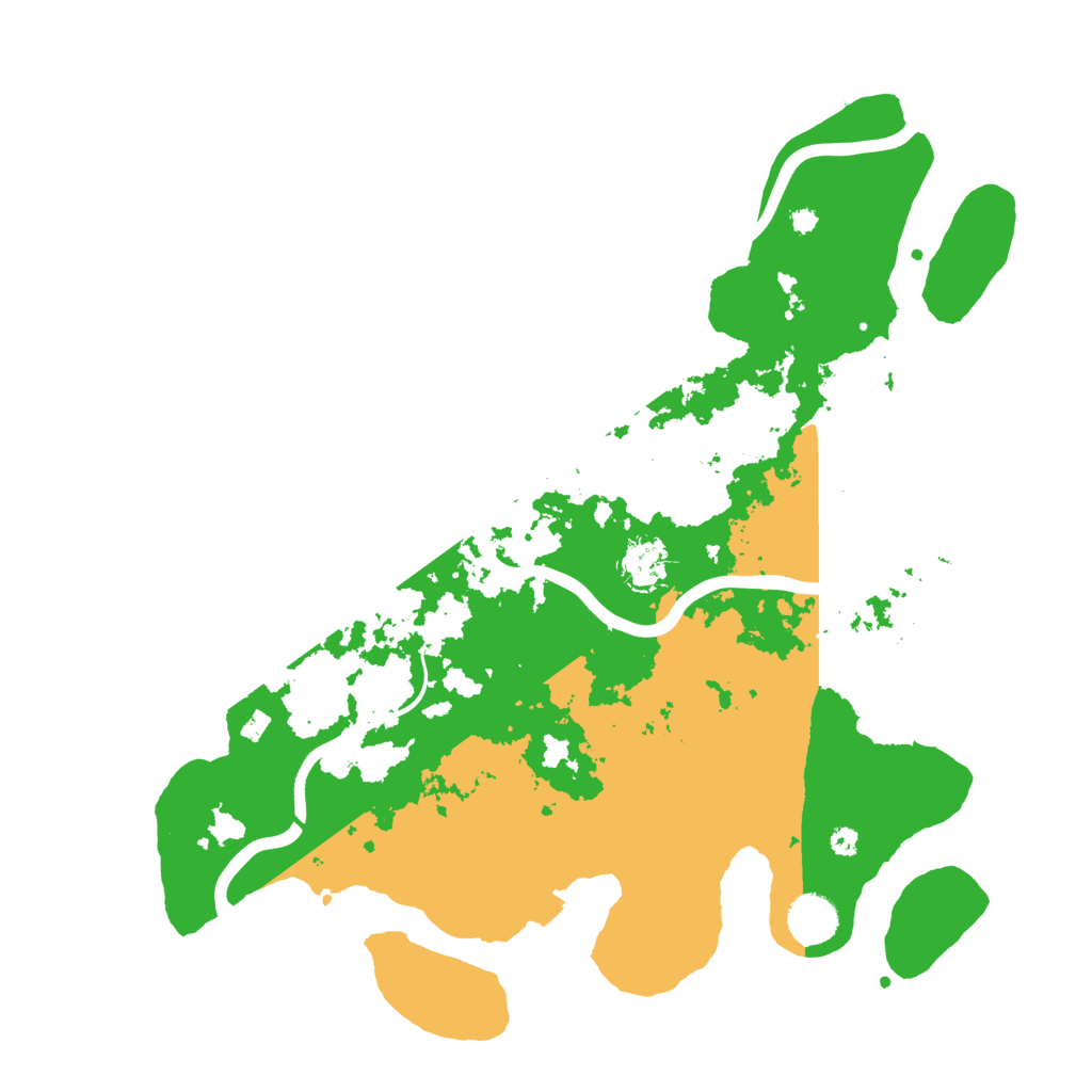 Biome Rust Map: Procedural Map, Size: 3850, Seed: 255302156