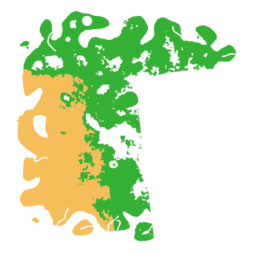 Biome Rust Map: Procedural Map, Size: 4500, Seed: 712097329