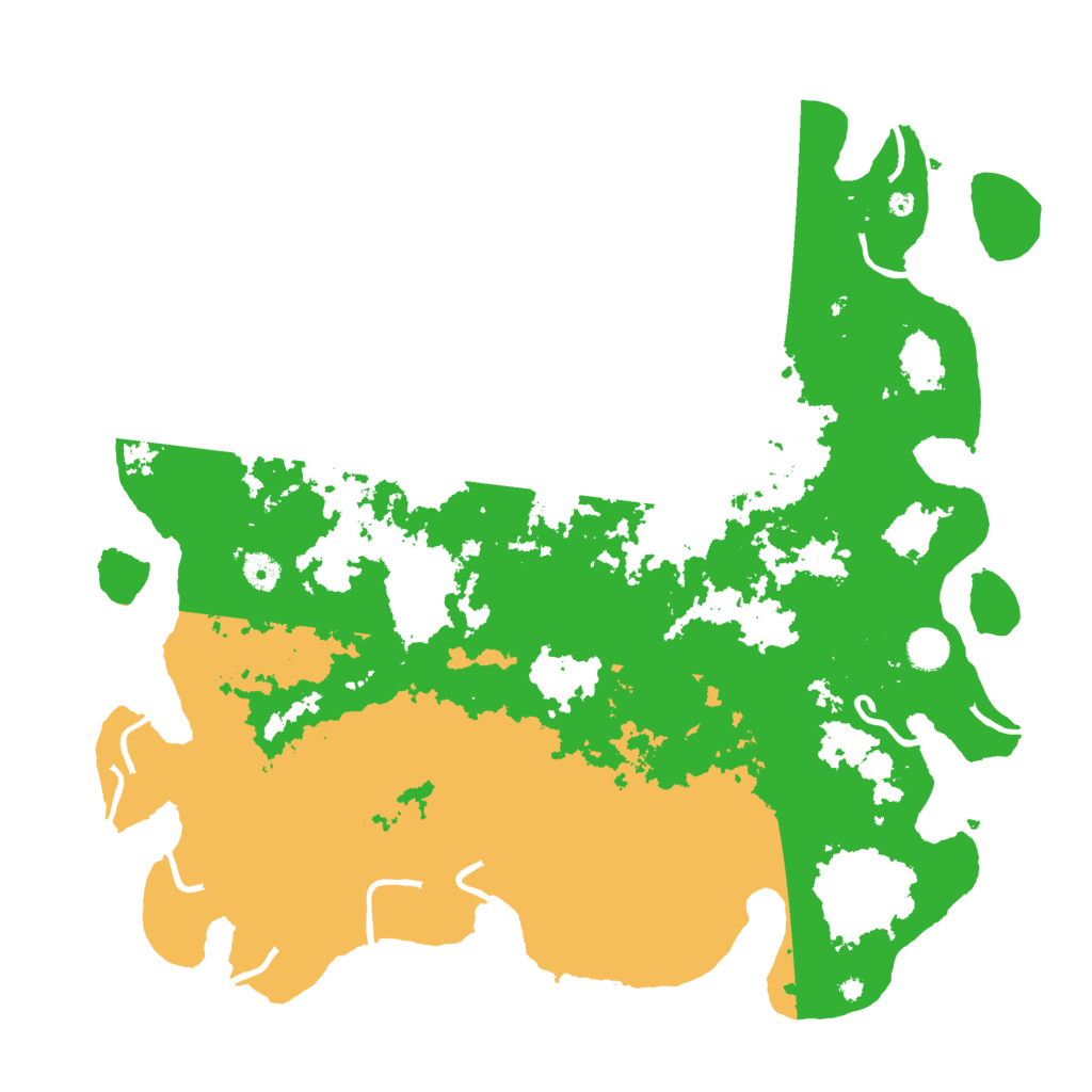 Biome Rust Map: Procedural Map, Size: 4500, Seed: 1171026919