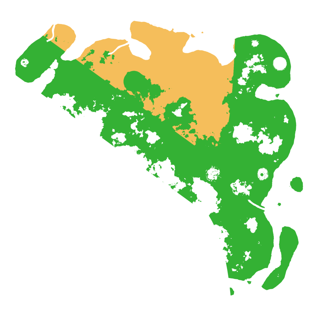 Biome Rust Map: Procedural Map, Size: 4200, Seed: 2555455