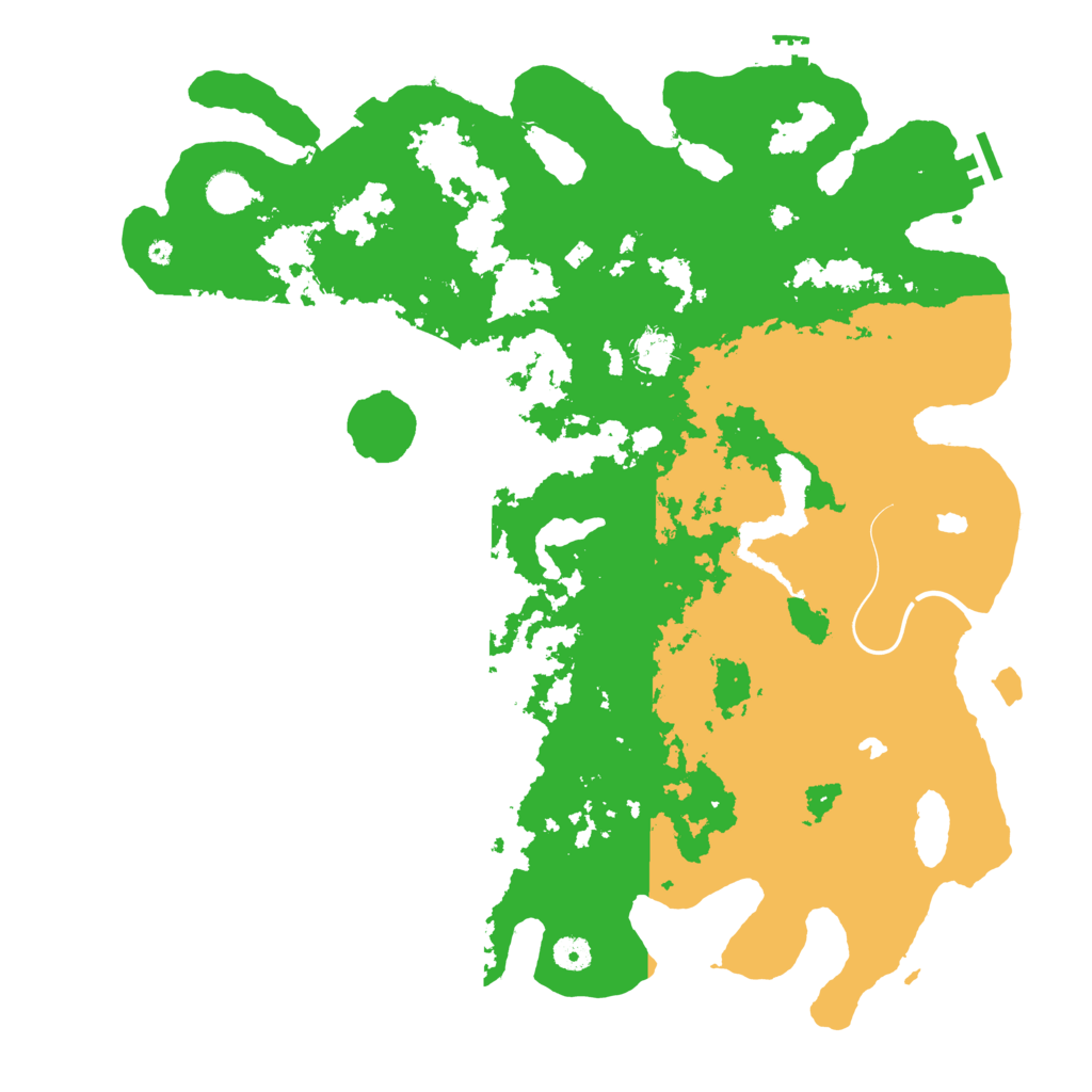 Biome Rust Map: Procedural Map, Size: 4500, Seed: 357999700