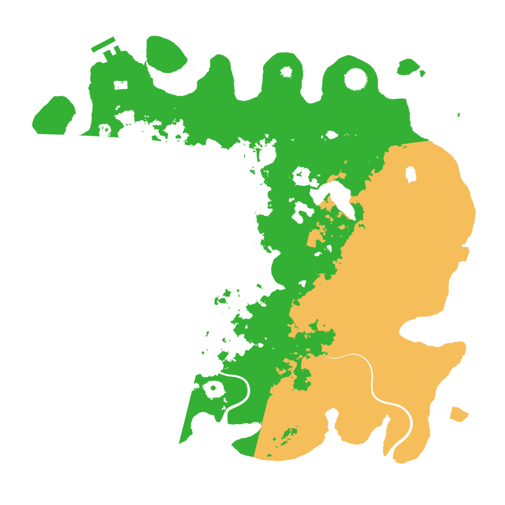 Biome Rust Map: Procedural Map, Size: 4000, Seed: 191642