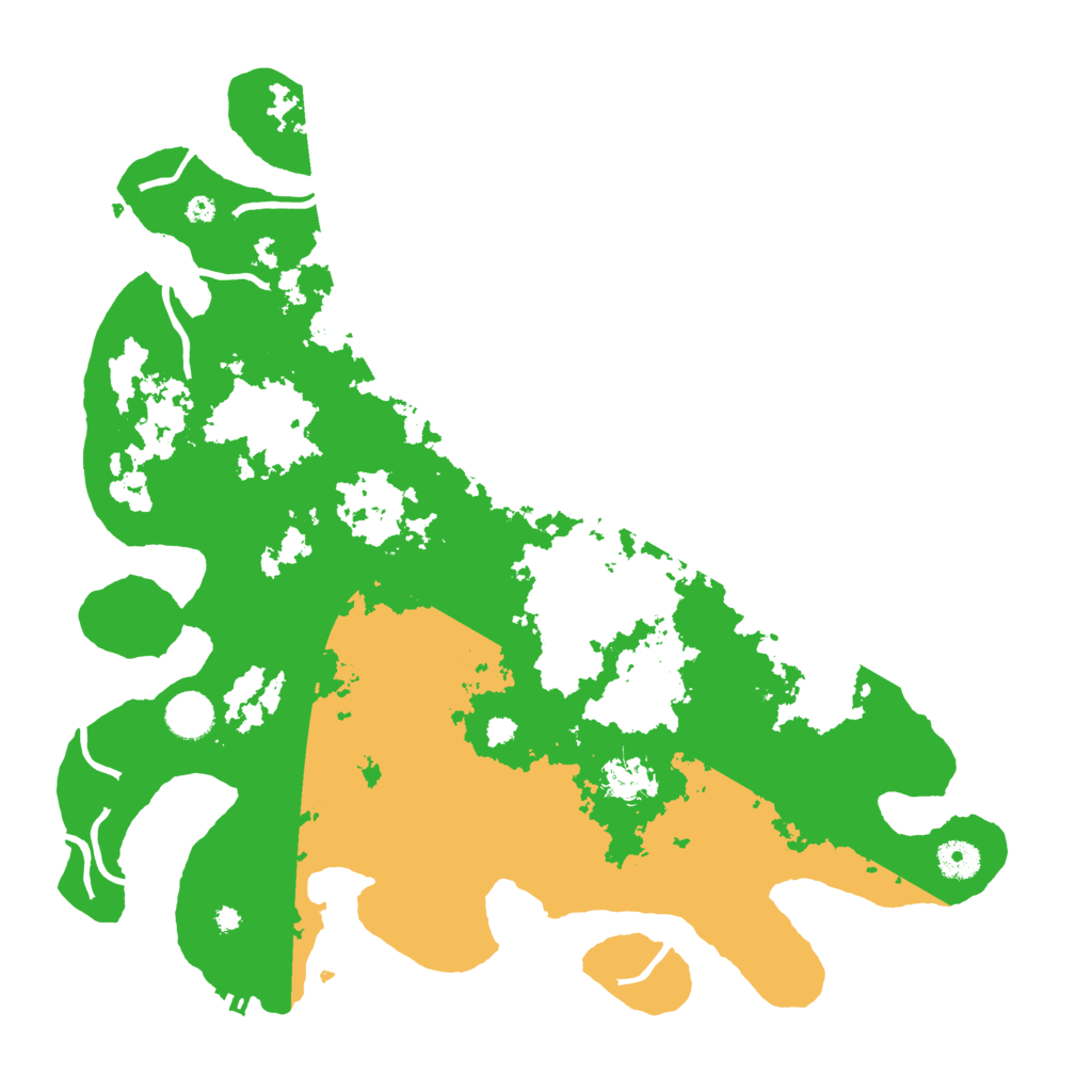 Biome Rust Map: Procedural Map, Size: 4000, Seed: 334305
