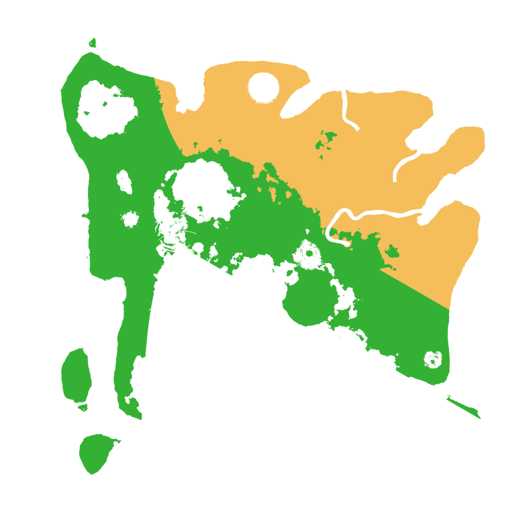 Biome Rust Map: Procedural Map, Size: 3000, Seed: 18979