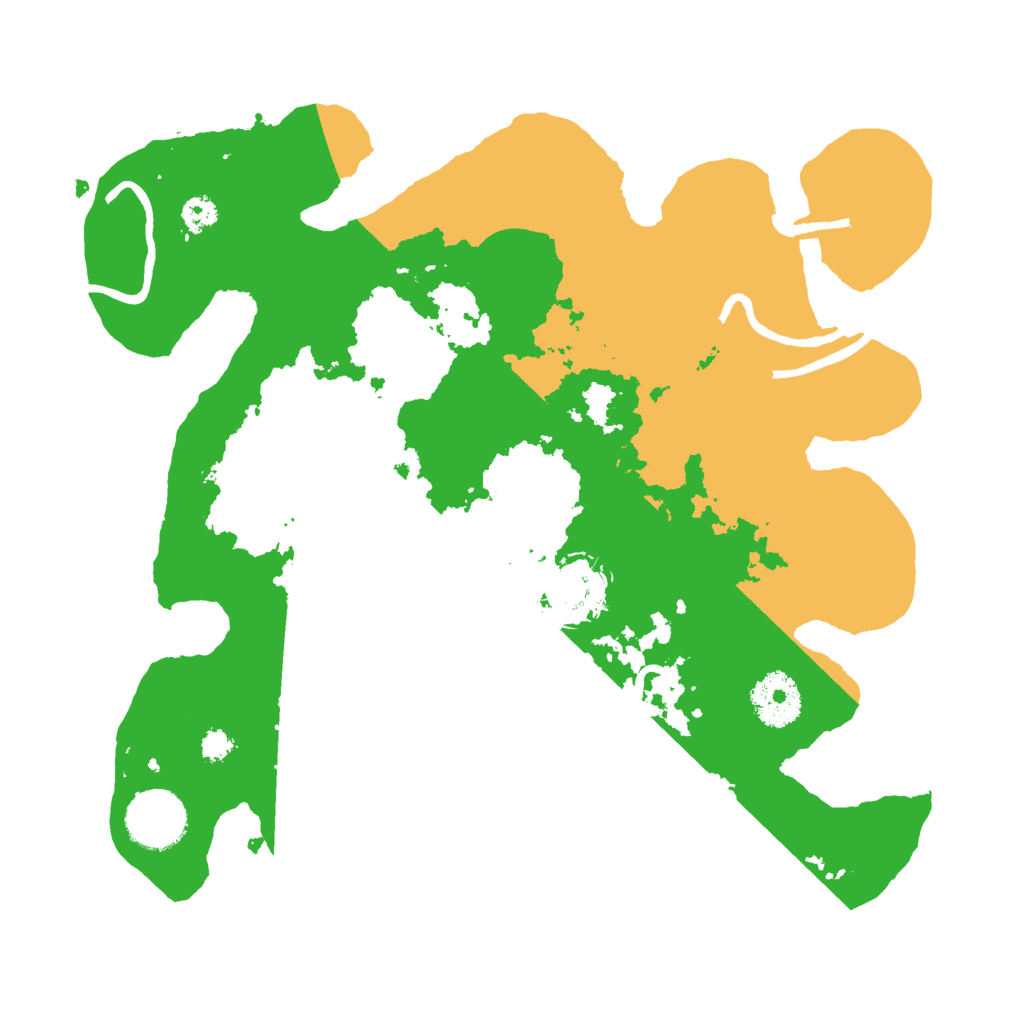 Biome Rust Map: Procedural Map, Size: 3000, Seed: 1039248152