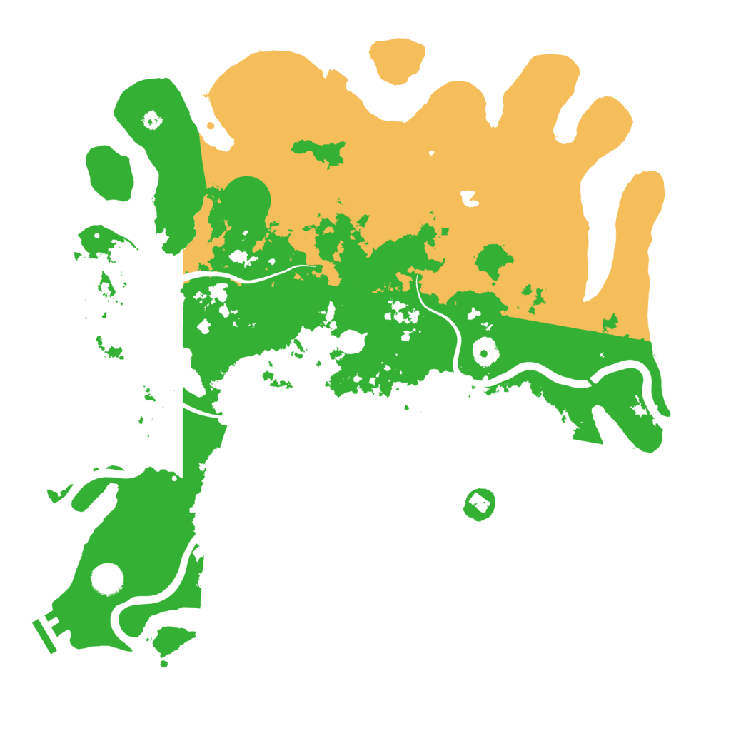 Biome Rust Map: Procedural Map, Size: 4000, Seed: 21659302